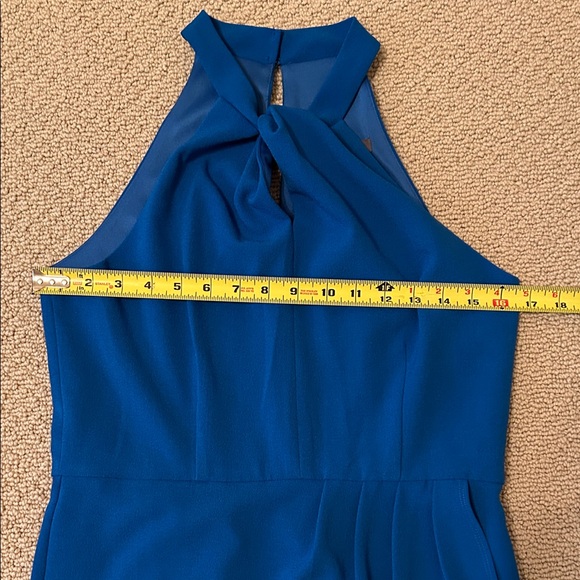 julia jordan Dresses & Skirts - Julia Jordan Elegant Blue Halter Dress